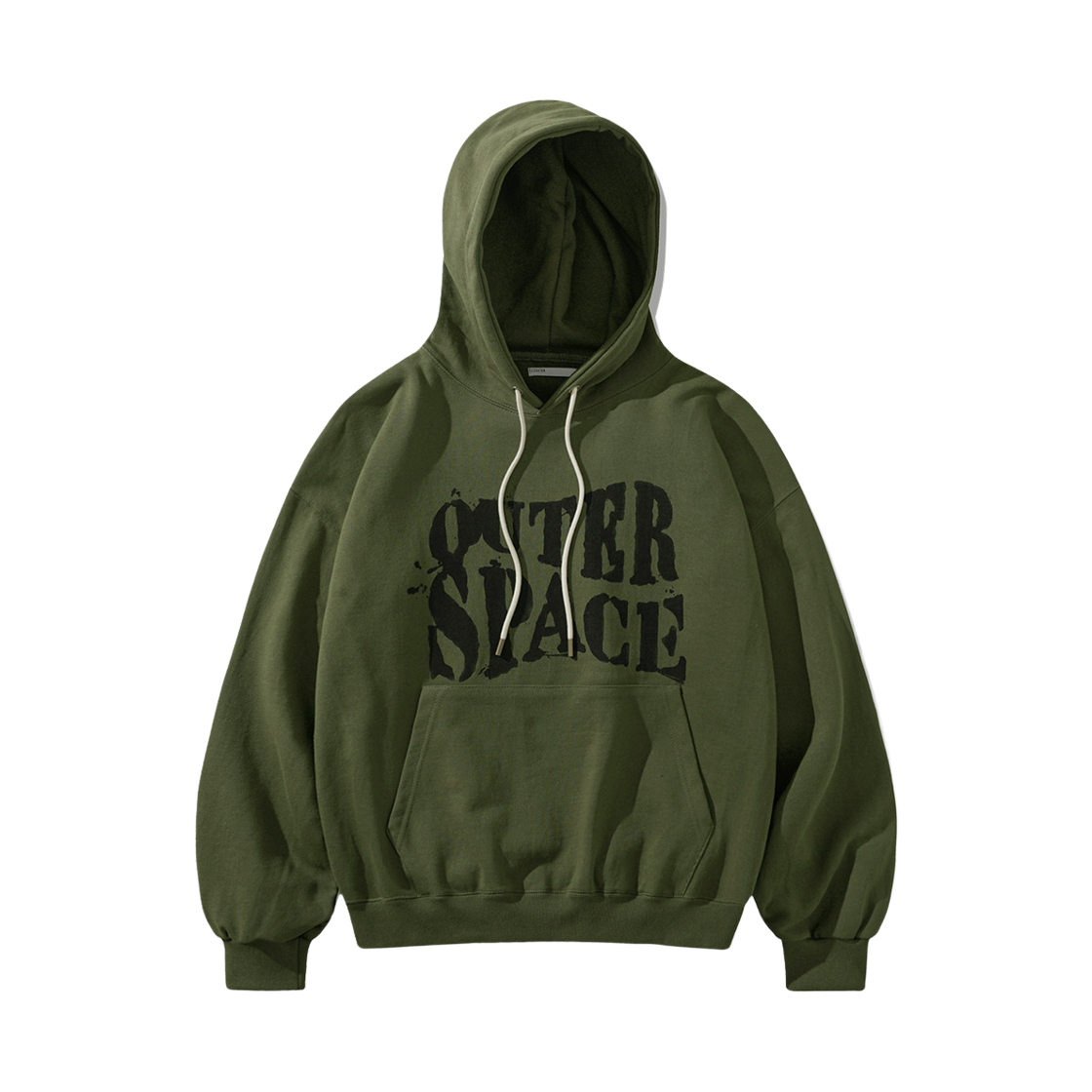 KMHD6723_Khaki_291 EZKATON Space Heavy Cotton Hoodie Khaki KMHD6723