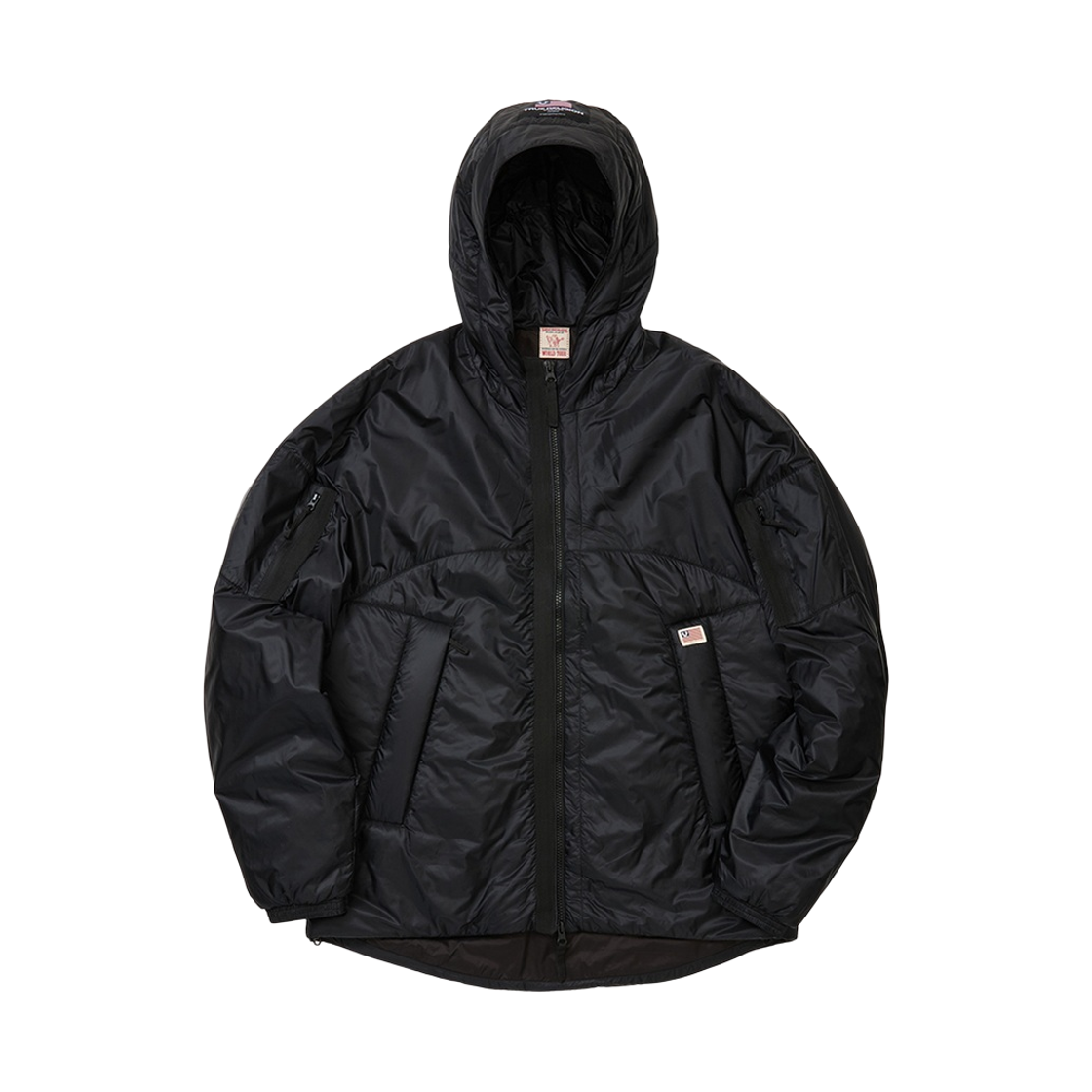 트루릴리젼 하이브리드 쉘 패디드 자켓 - 블랙(True Religion Hybrid Shell Padded Jacket - Black)