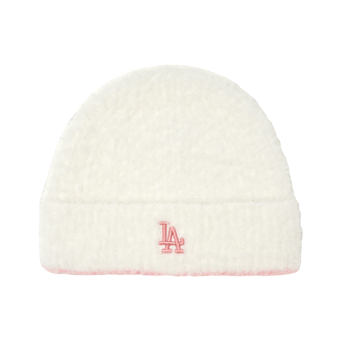 MLB 코튼캔디 비니 LA다저스 크림(MLB Cotton Candy Beanie LA Dodgers Cream) - 1