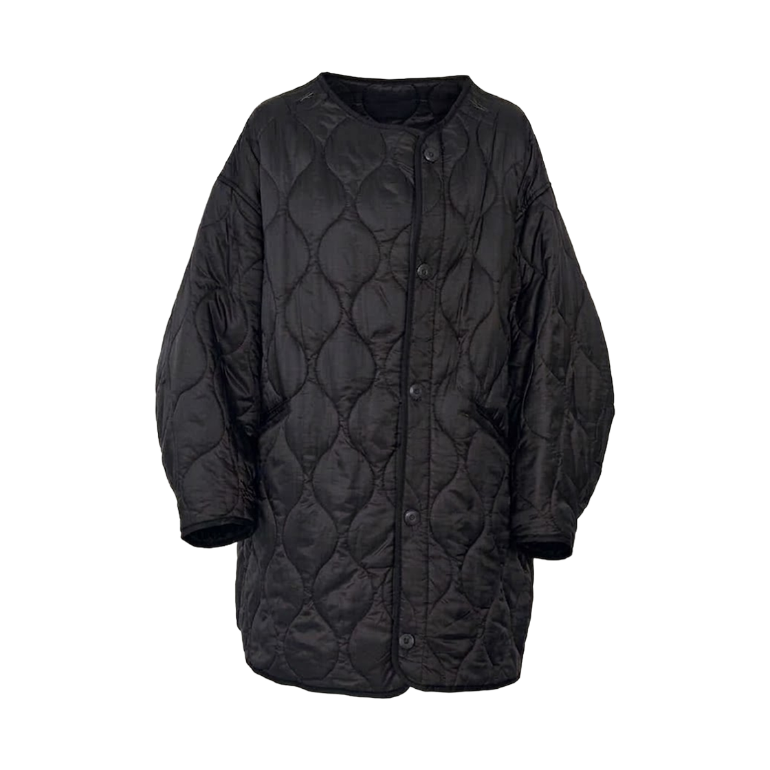 프릭스 스토어 M-65 롱 쓰리웨이 퀼티드 라이너 세트 블랙(Freak's Store M-65 Long 3-Way Quilted Liner Set Black) - 2