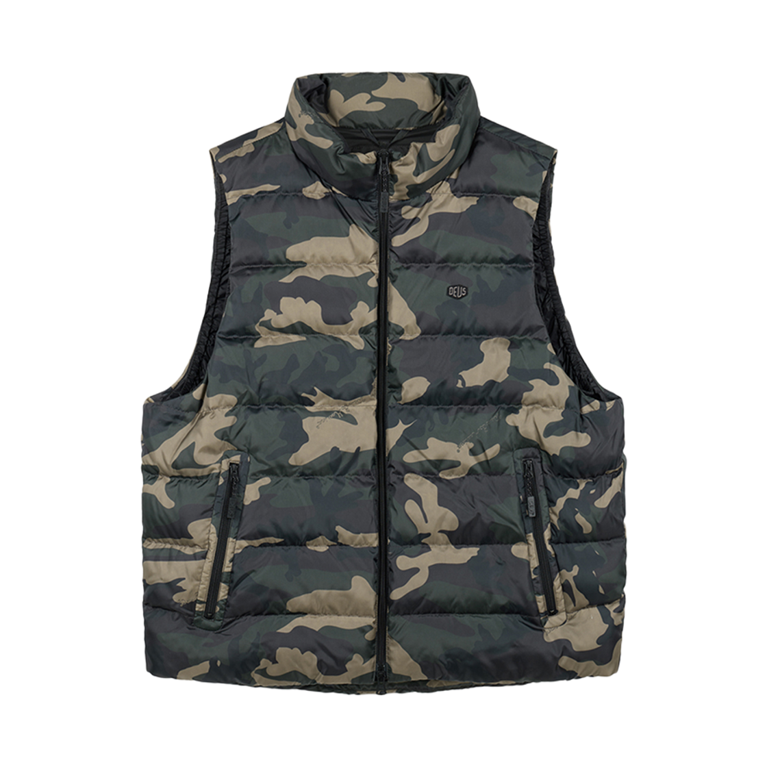 D264UDV210863 [6% 적립] Deus Ex Machina Light Down Vest Camo