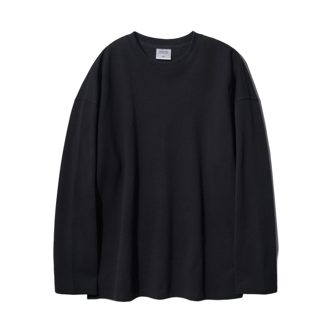 SMLT4447_Black_291 PERSTEP Fixed Over-fit Longsleeve Black SMLT4447
