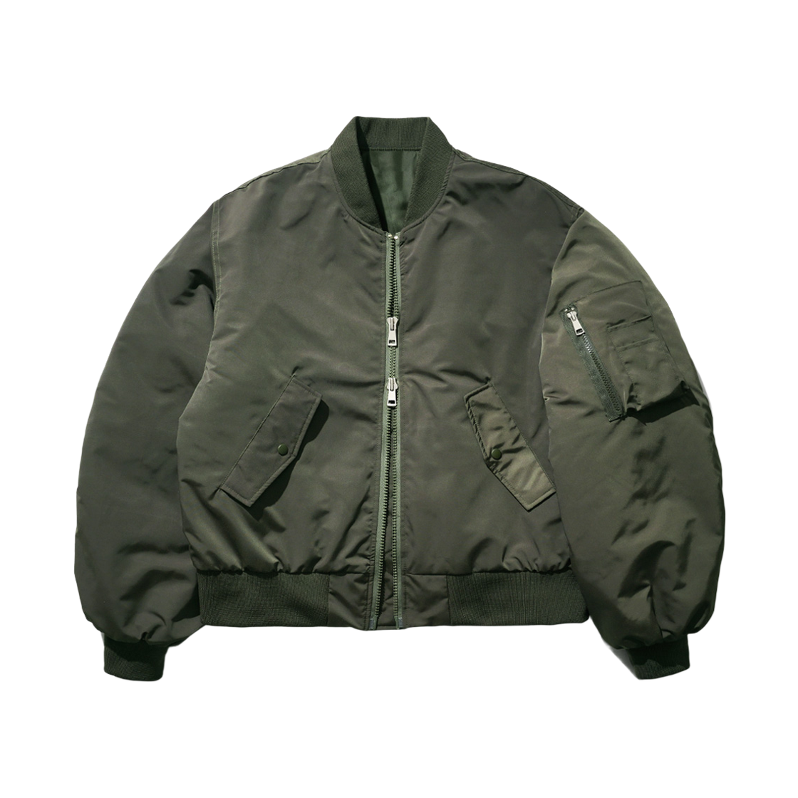 JUOT4413_Khaki_p29 PERSTEP Strike MA-1 Jacket Khaki JUOT4413