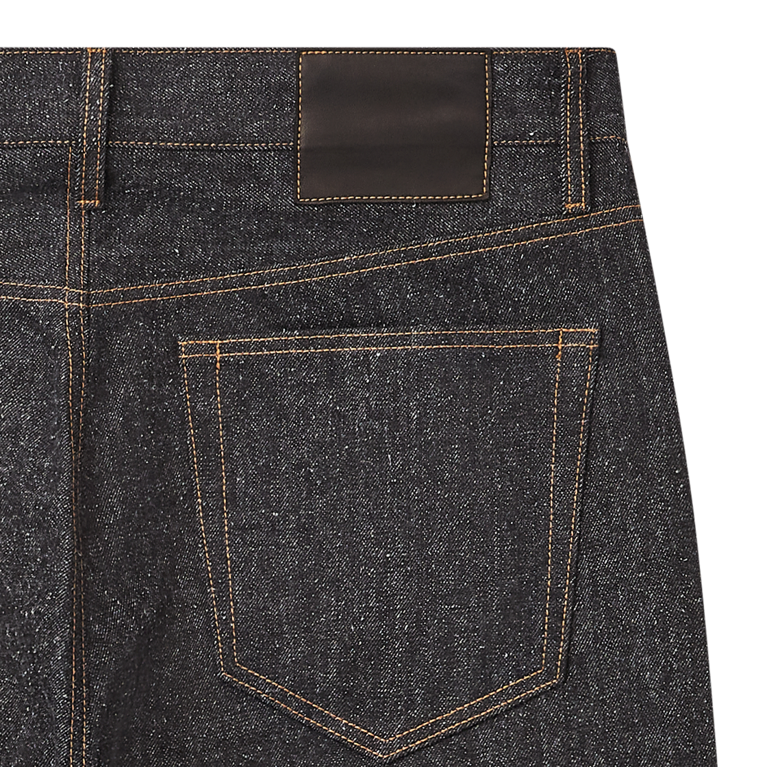 카르 코튼 실크 데님 팬츠 블랙 - 26FW(Cale Cotton Silk Denim Pants Black - 26FW) - 6