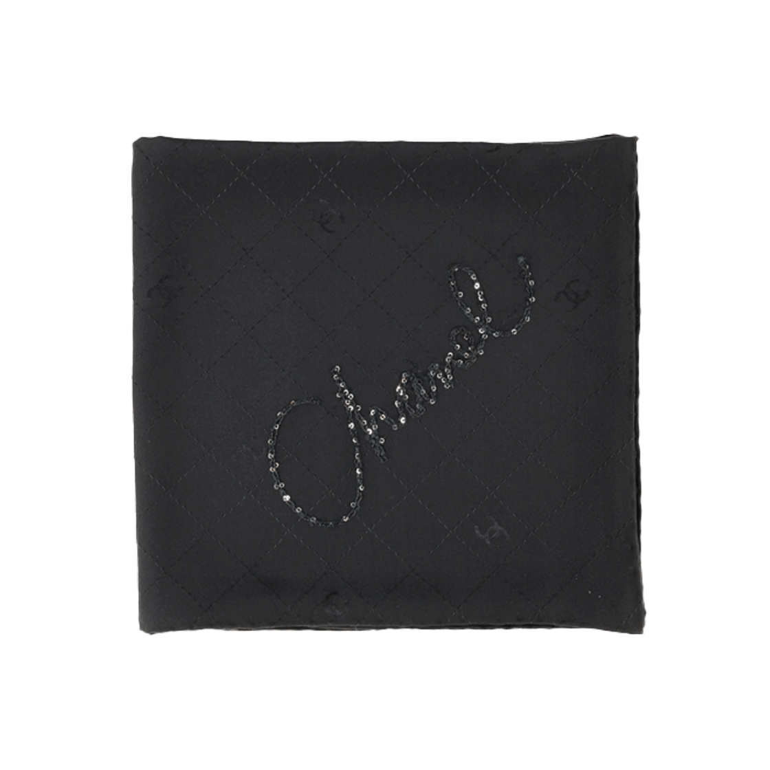 ITPQ3557VOLS Chanel Logo Sequin Scarf