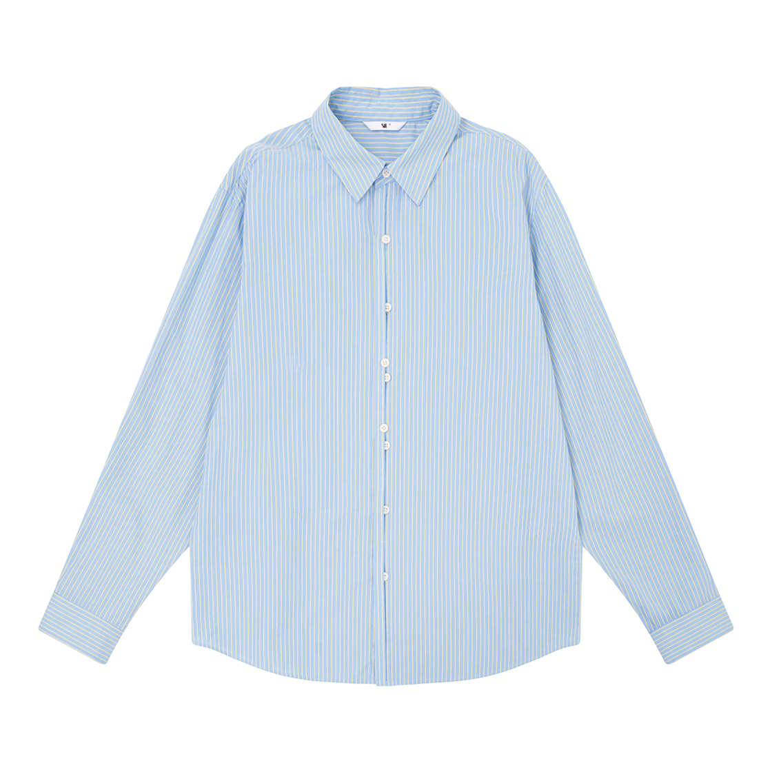 에스티유 엑스트라 버튼 셔츠 인 스카이블루(STU Extra Button Shirt In Sky Blue)