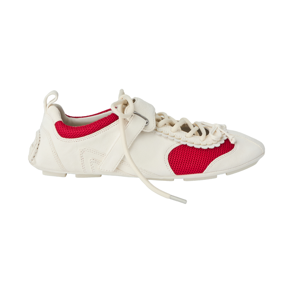 KW6DSOBSH25WT Shushu/Tong Women Bow Flat Shoes White - 26FW