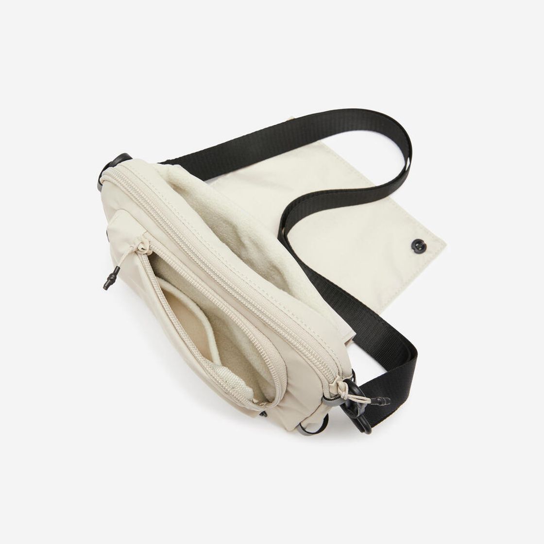 데카트론 스포츠 미니 크로스백 1.3L 액티브 모빌리티 루나 베이지(Decathlon Sports Mini Crossbody Bag 1.3L Active Mobility Lunar Beige) - 4