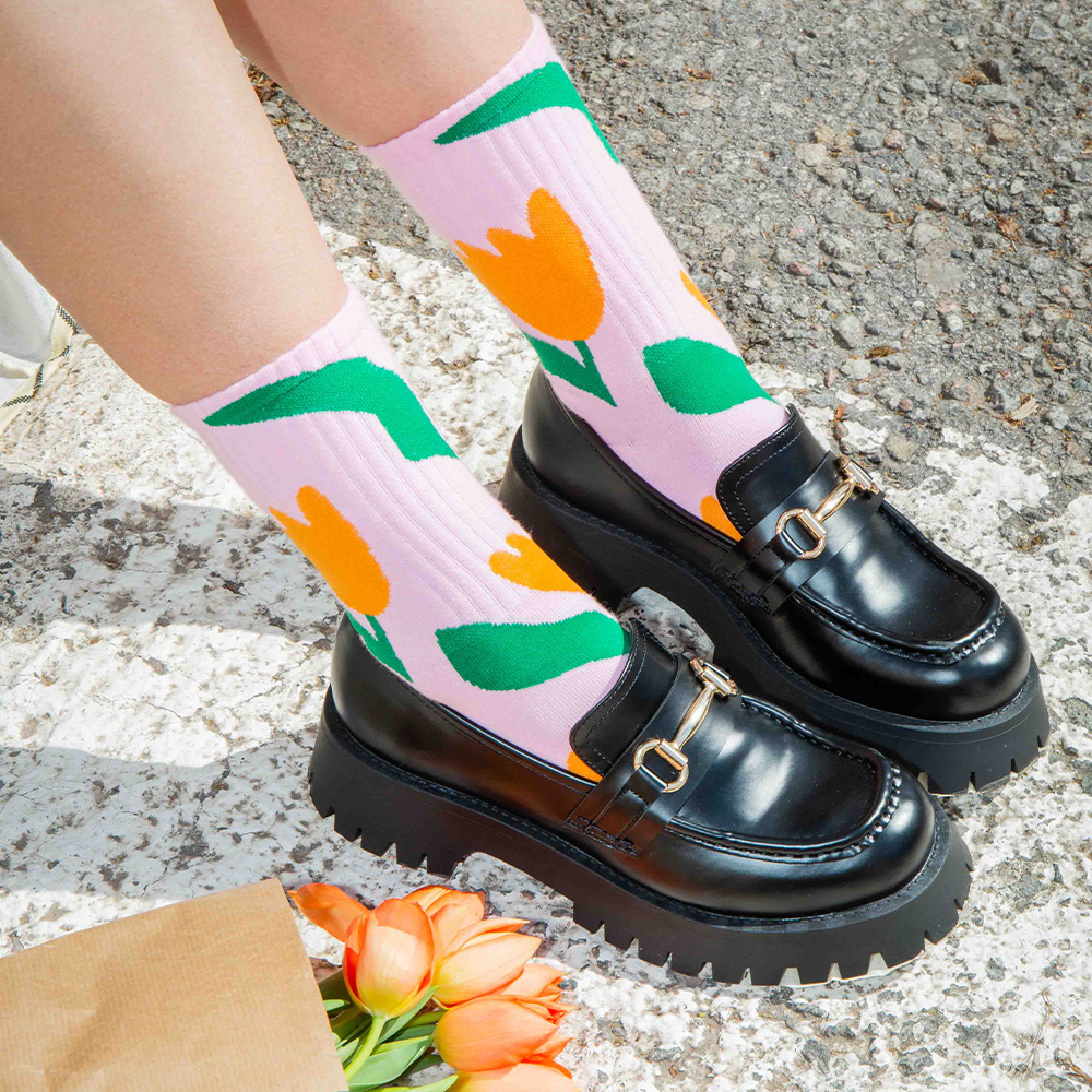 잇마이삭스 Tulip 튤립 삭스 양말(Eat My Socks Flat Tulip) - 4