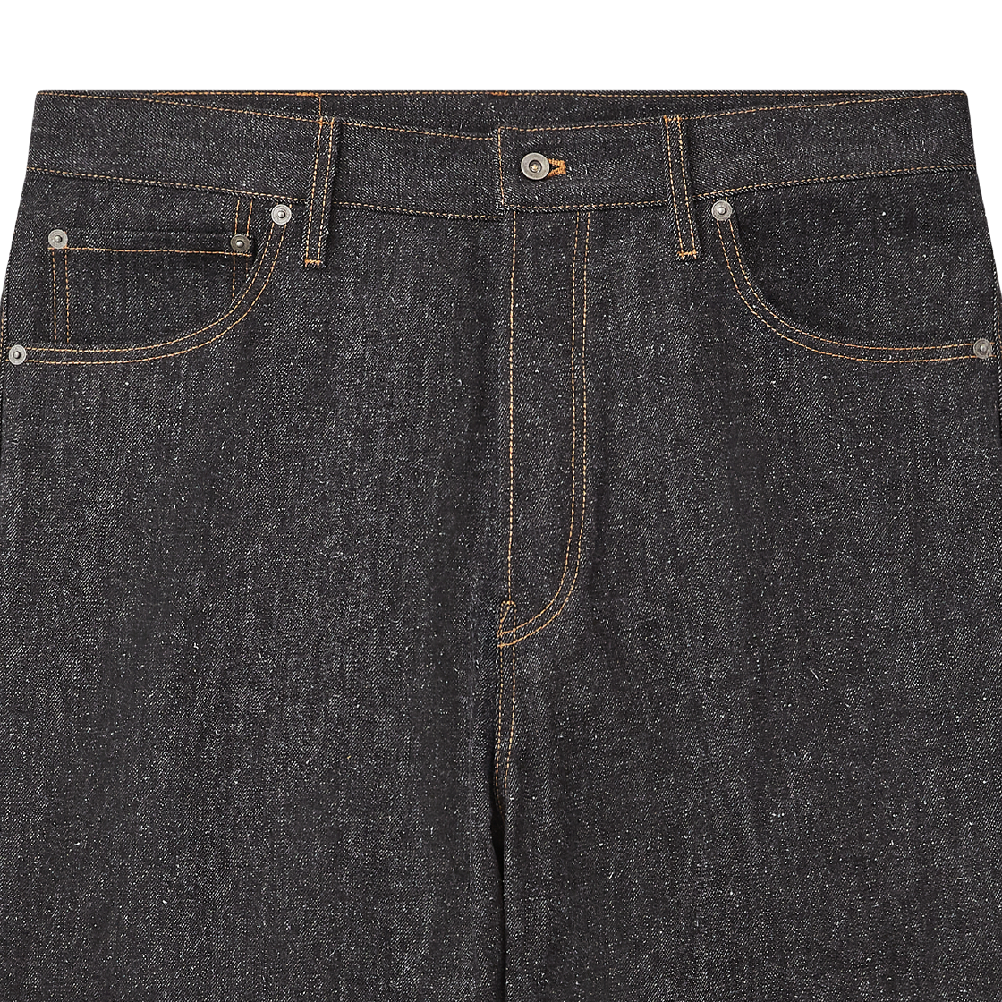 카르 코튼 실크 데님 팬츠 블랙 - 26FW(Cale Cotton Silk Denim Pants Black - 26FW) - 3