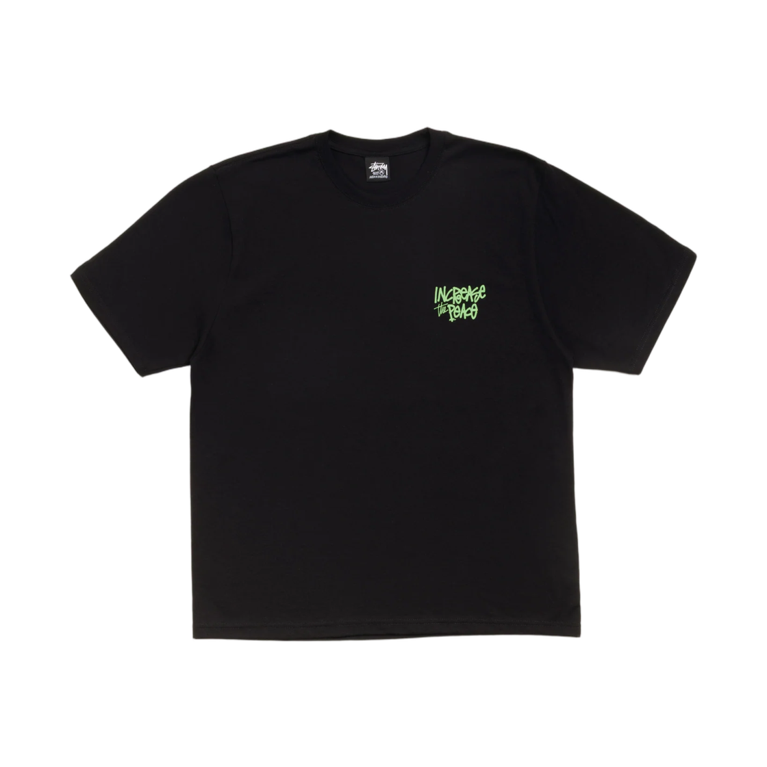 스투시 피스 인크리즈드 티셔츠 블랙(Stussy Peace Increased T-Shirt Black) - 2
