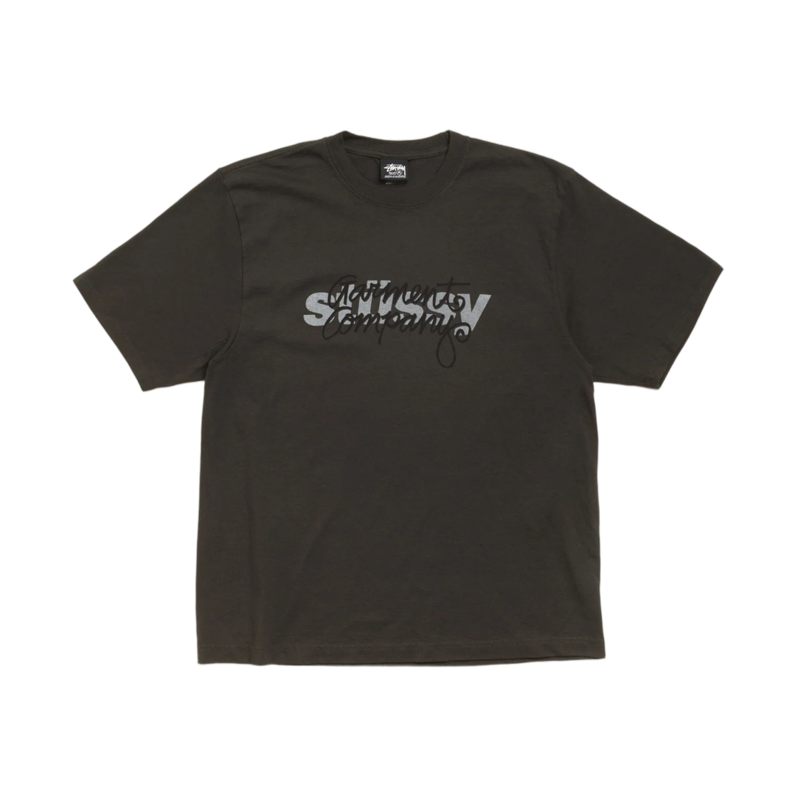 1905204 Stussy Garment Co. T-Shirt Faded Black