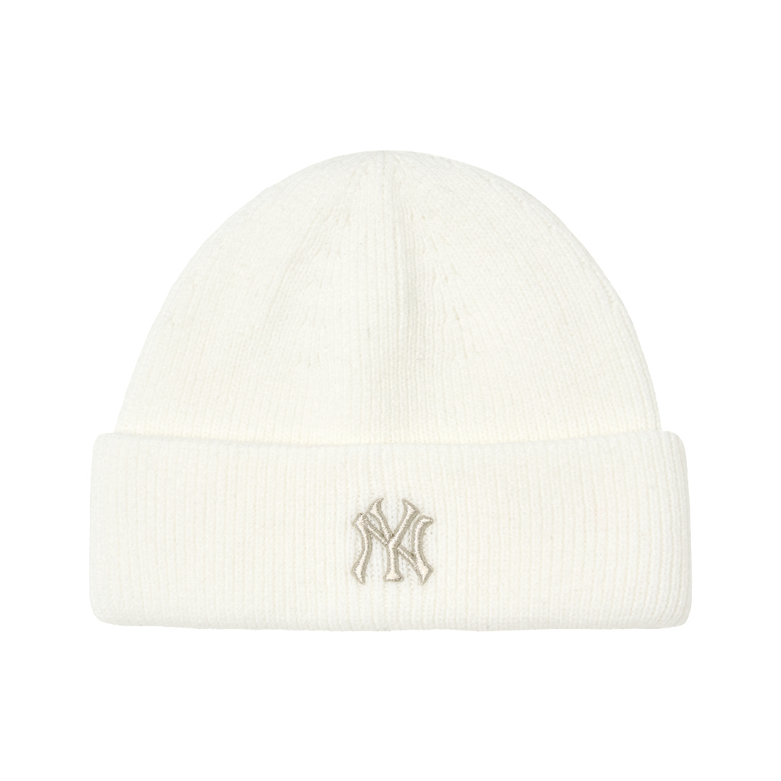 MLB 웰니스 비니 뉴욕양키스 크림(MLB Wellness Beanie New York Yankees Cream)