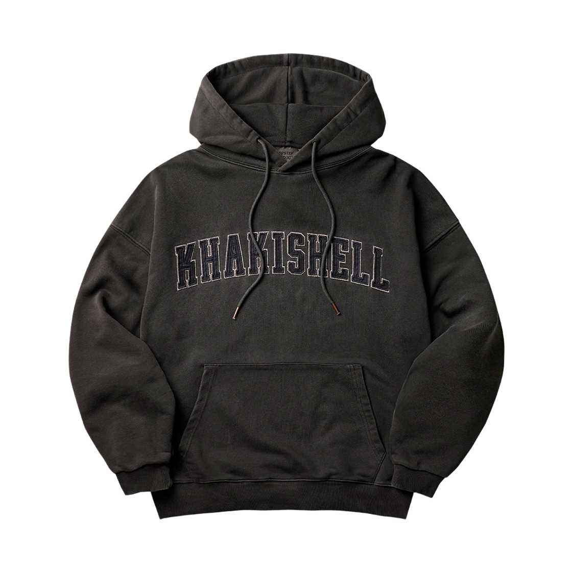 SMHD4739_darkgray_29 PERSTEP Khaki Shell Pigment Hoodie Darkgray SMHD4739