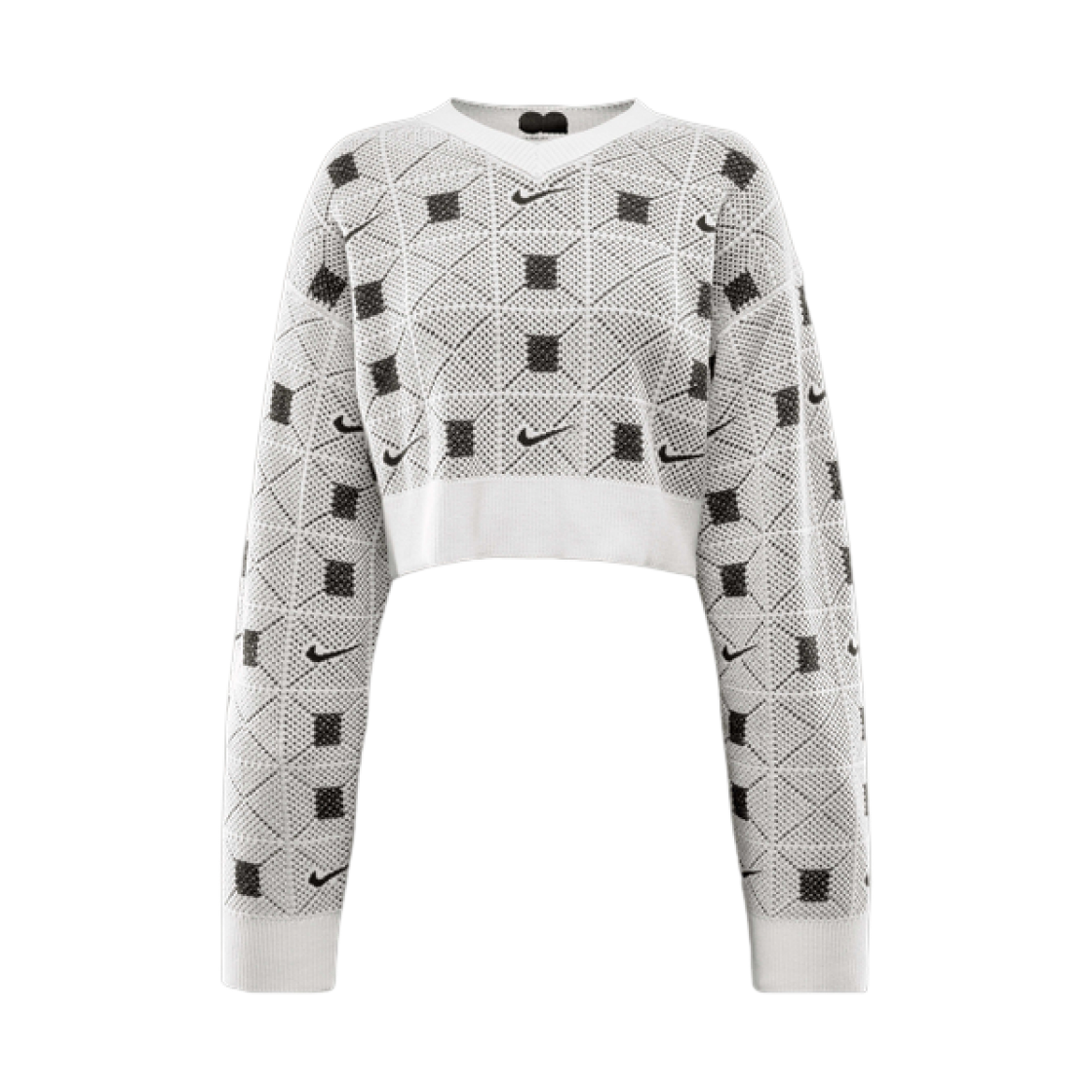 FV7802-110 (W) Nike x Naomi Osaka Engineered Knit Jumper Pale Ivory Black - Asia