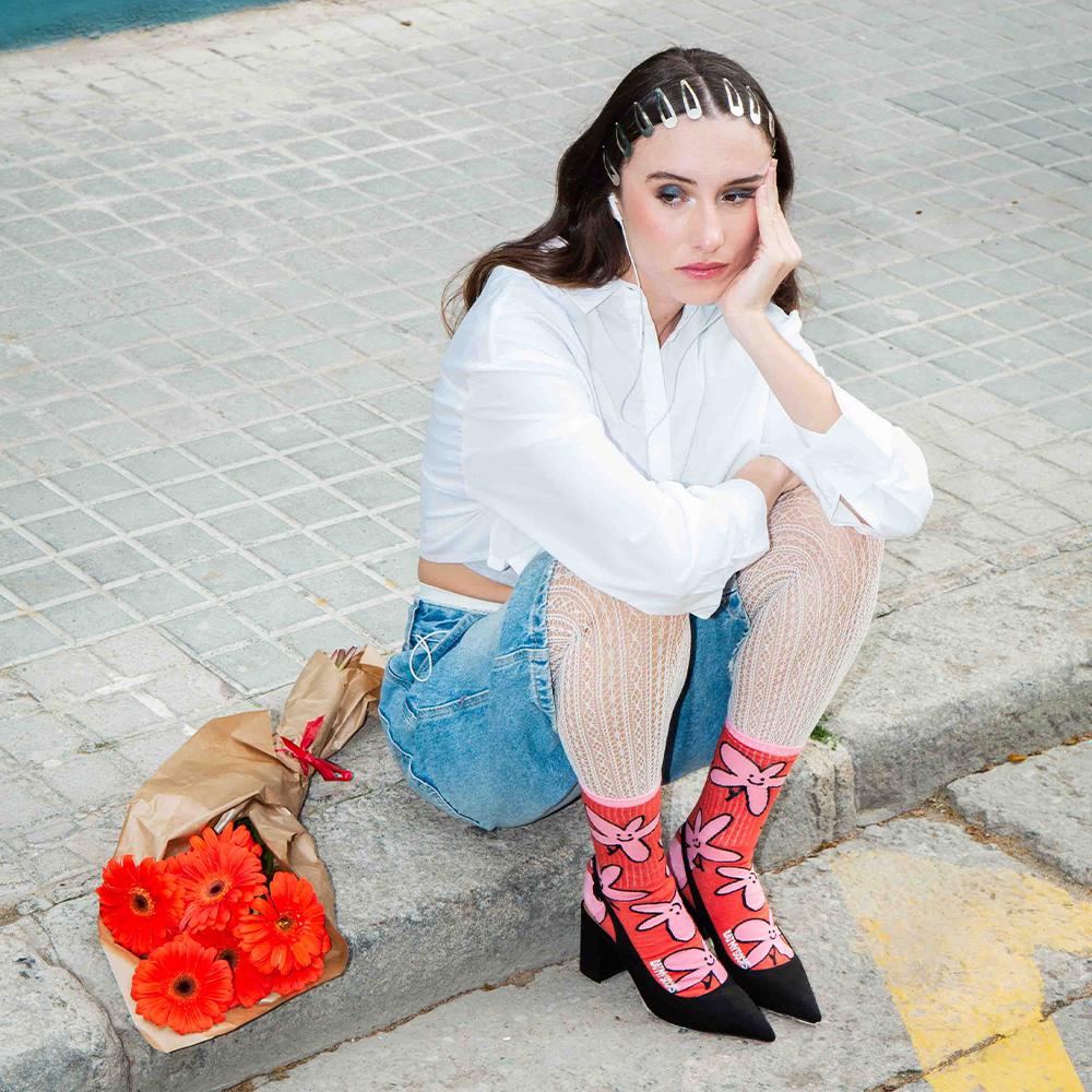 잇마이삭스Daisy 데이지 삭스 양말(Eat My Socks Flat Pack Daisy) - 5