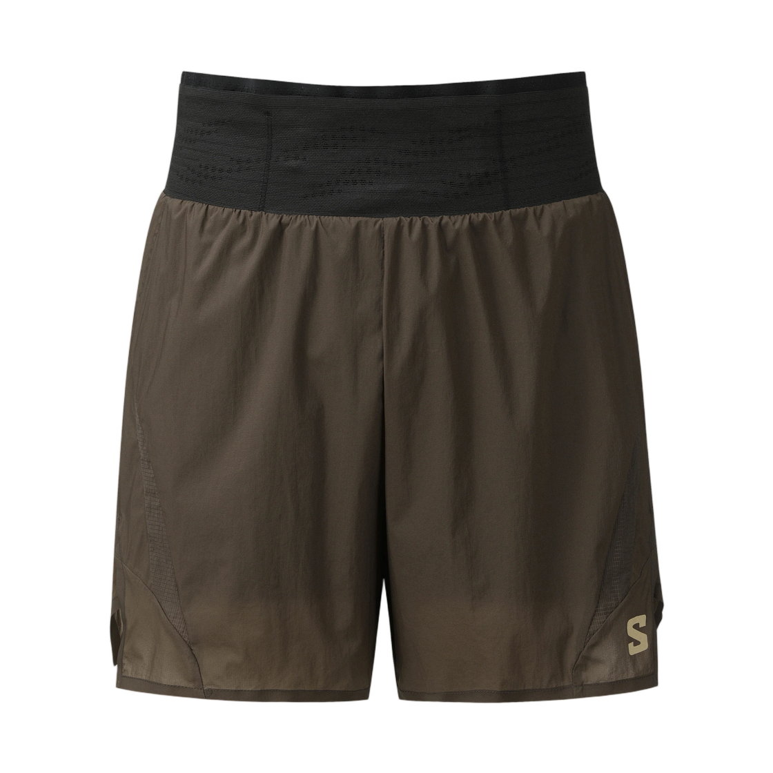 LD0415900 Salomon Steamflow 5 Inch Shorts Dark Brown