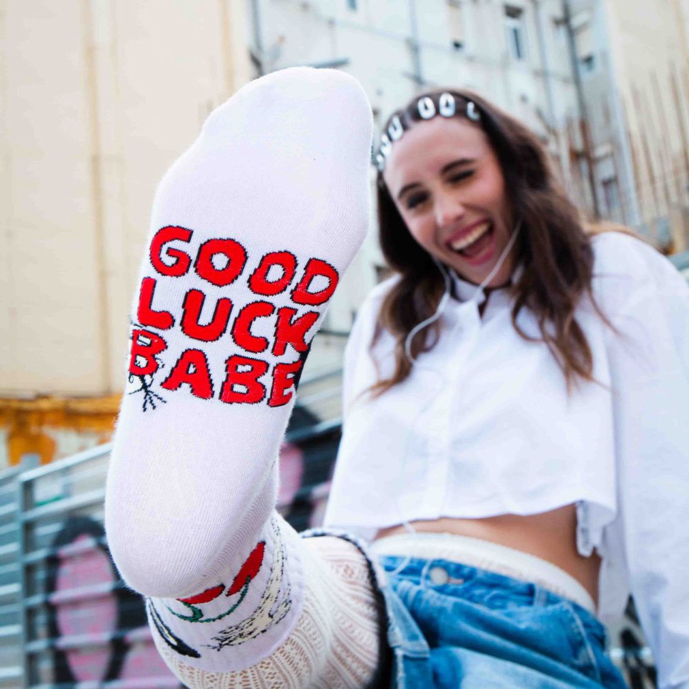 잇마이삭스 Lucky Vibes 럭키바이브 삭스 양말(Eat My Socks Flat Pack Good Luck) - 4