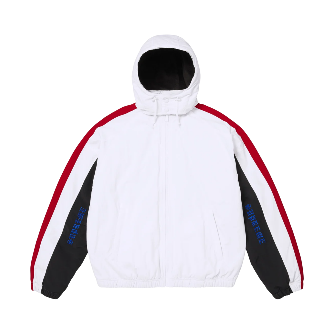 - Supreme AOI Fleece Lined Track Jacket White - 26FW