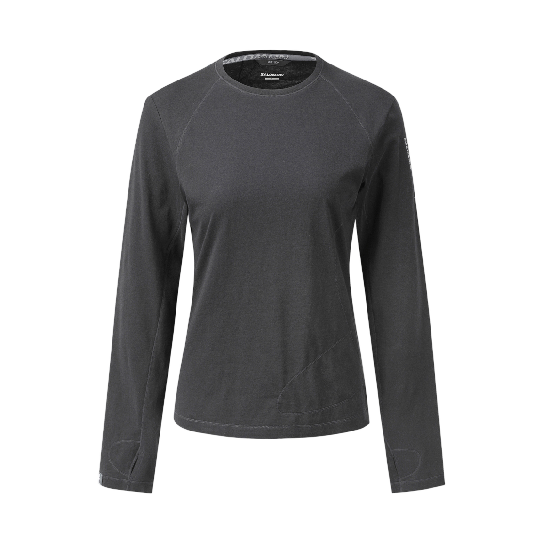 LD0404500 (W) Salomon Spiral Long Sleeve Black