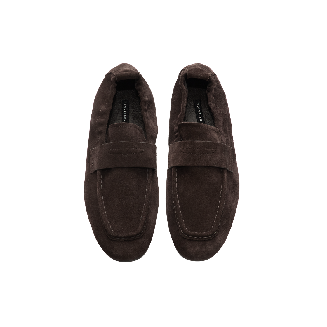 폴리테루 스웨이드 로퍼 브라운(Polyteru Suede Loafer Brown)