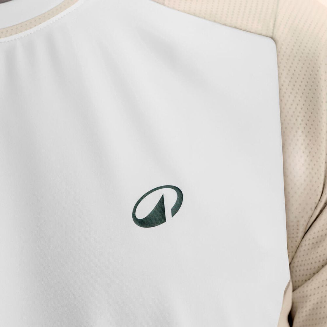 데카트론 남성 테니스 반팔 티 드라이 코튼 화이트(Decathlon Men's Tennis Short Sleeve T-Shirt Dry Cotton White) - 8