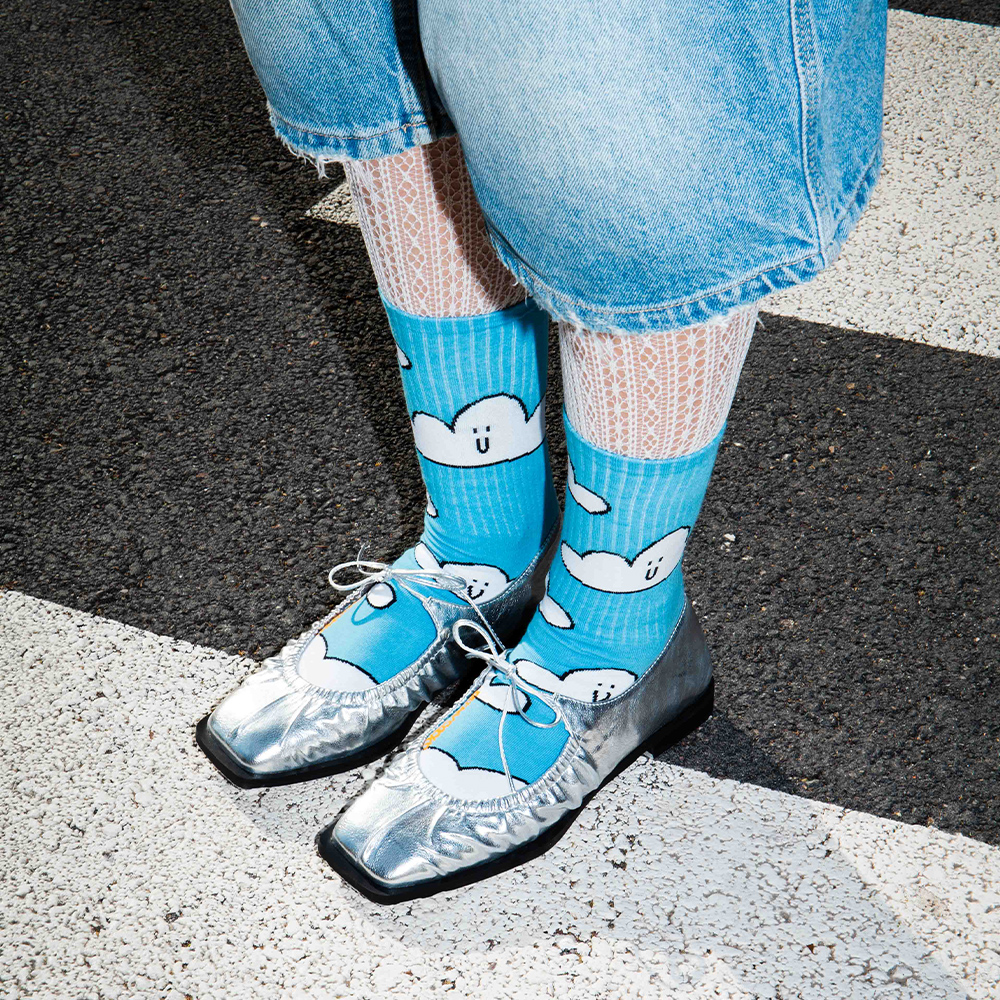잇마이삭스 Clouds 클라우드 삭스 양말(Eat My Socks Flat Pack Clouds) - 4