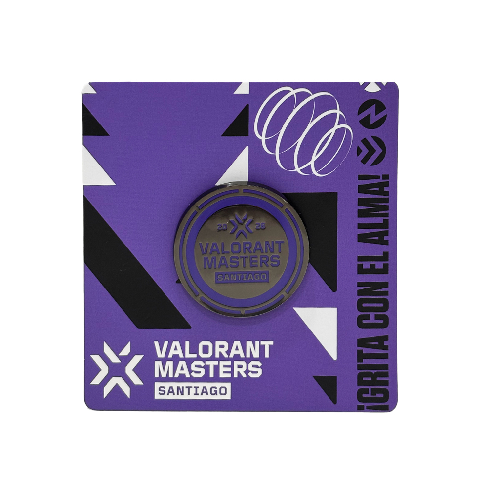 2026 발로란트 마스터스 산티아고 // 배지(VALORANT Masters Santiago 26 // Pin) - 1