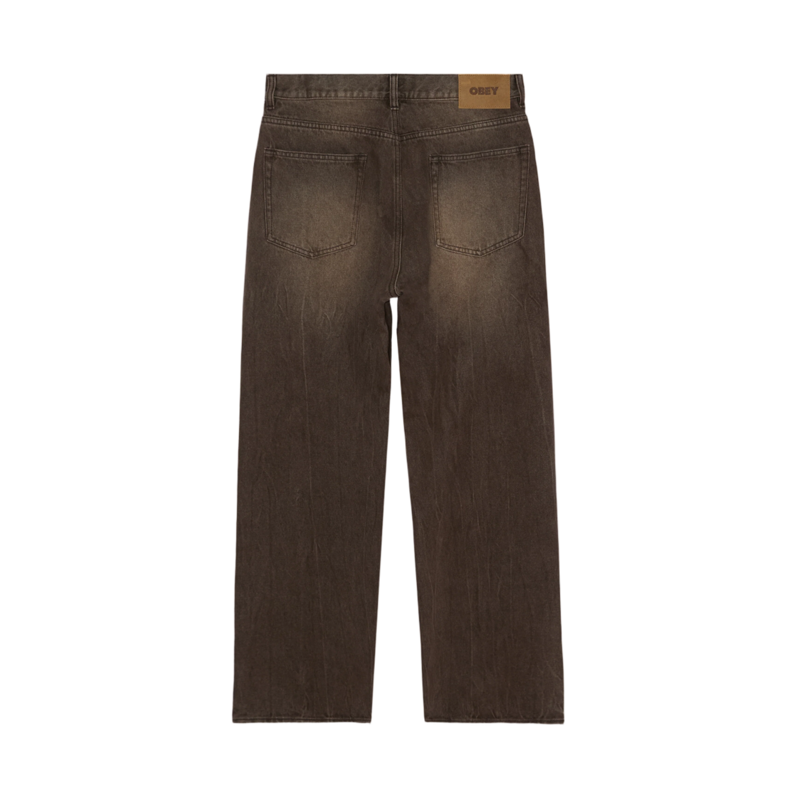 오베이 넬슨 스트레이트 레그 데님 빈티지 아카이브 렌(Obey Nelson Straight Leg Denim Vintage Archive Wren) - 2