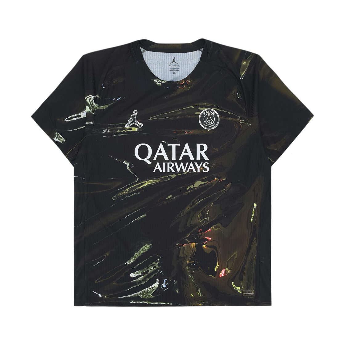 IB3142-011 Jordan x Paris Saint-Germain 2026 Match Night Edition Dri-Fit ADV Soccer Authentic Jersey Black White (IB3142-011) (Non Marking Ver.)