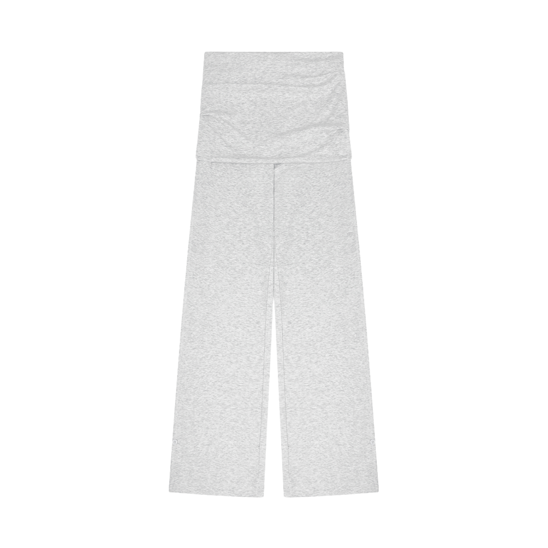 베리시 이즈핏 폴드오버 드레이프 팬츠 라이트 헤더 그레이(Verish EASE FIT Foldover Draped Pant Light Heather Gray) - 1