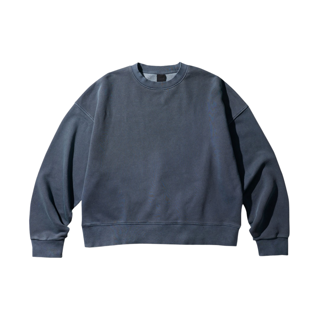 KJMT6899_vintagenavy_29 EZKATON Ez Crop Pigment Sweatshirts Vintagenavy KJMT6899