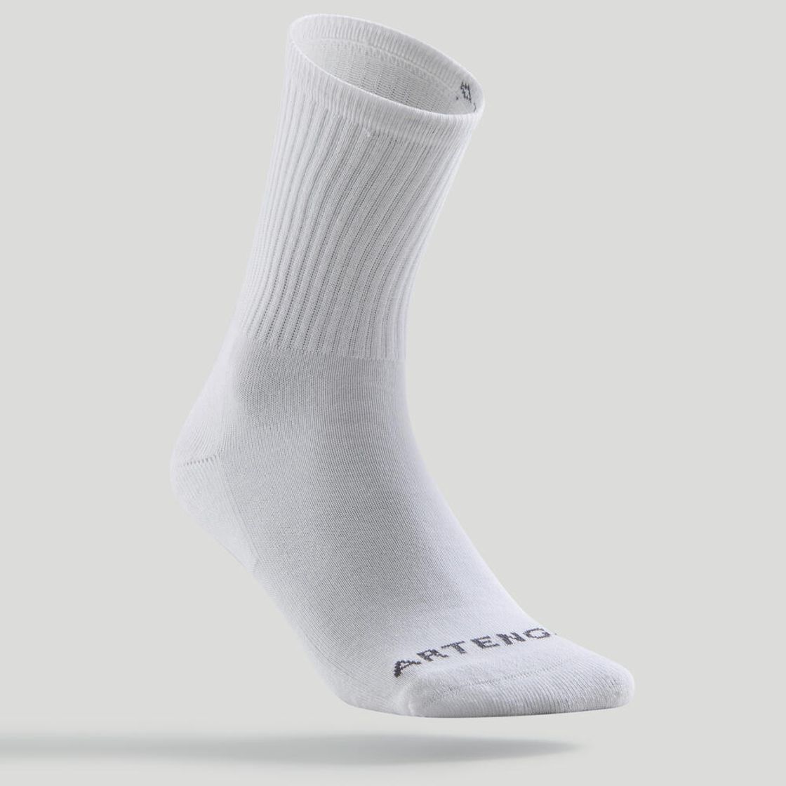 데카트론 라켓 스포츠 장목 양말 3켤레 RS100 울트라 화이트(Decathlon Racket Sports Crew Socks 3 Pairs RS100 Ultra White) - 3