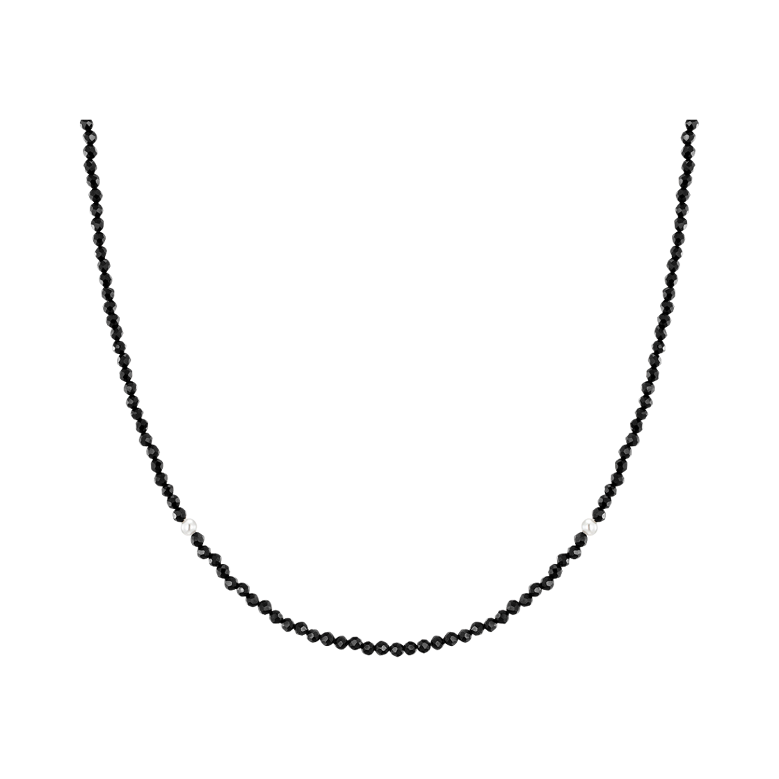 JJJTNN3BF039SR420 Jestina J.Fenella 블랙 스피넬 비드목걸이 2Mm (Jjjtnn3Bf039Sr420)