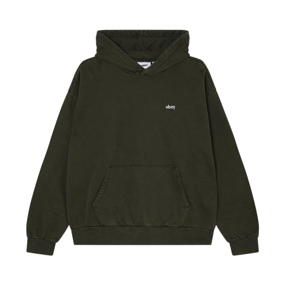 112470194 Obey Lowercase Pigment Pullover Pigment Rosin
