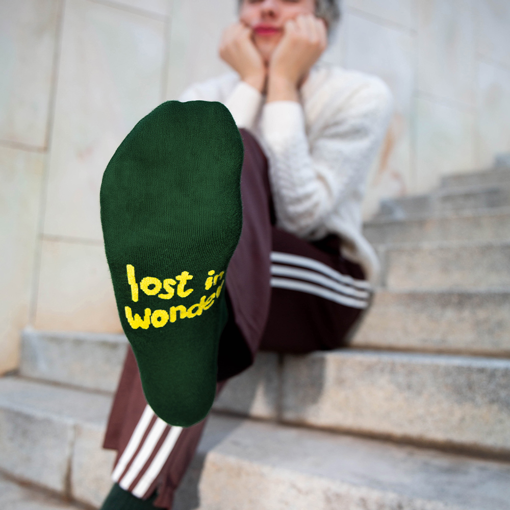 잇마이삭스 Wonder Deer 밤비 삭스 양말(Eat My Socks Flat Wonder Deer) - 4