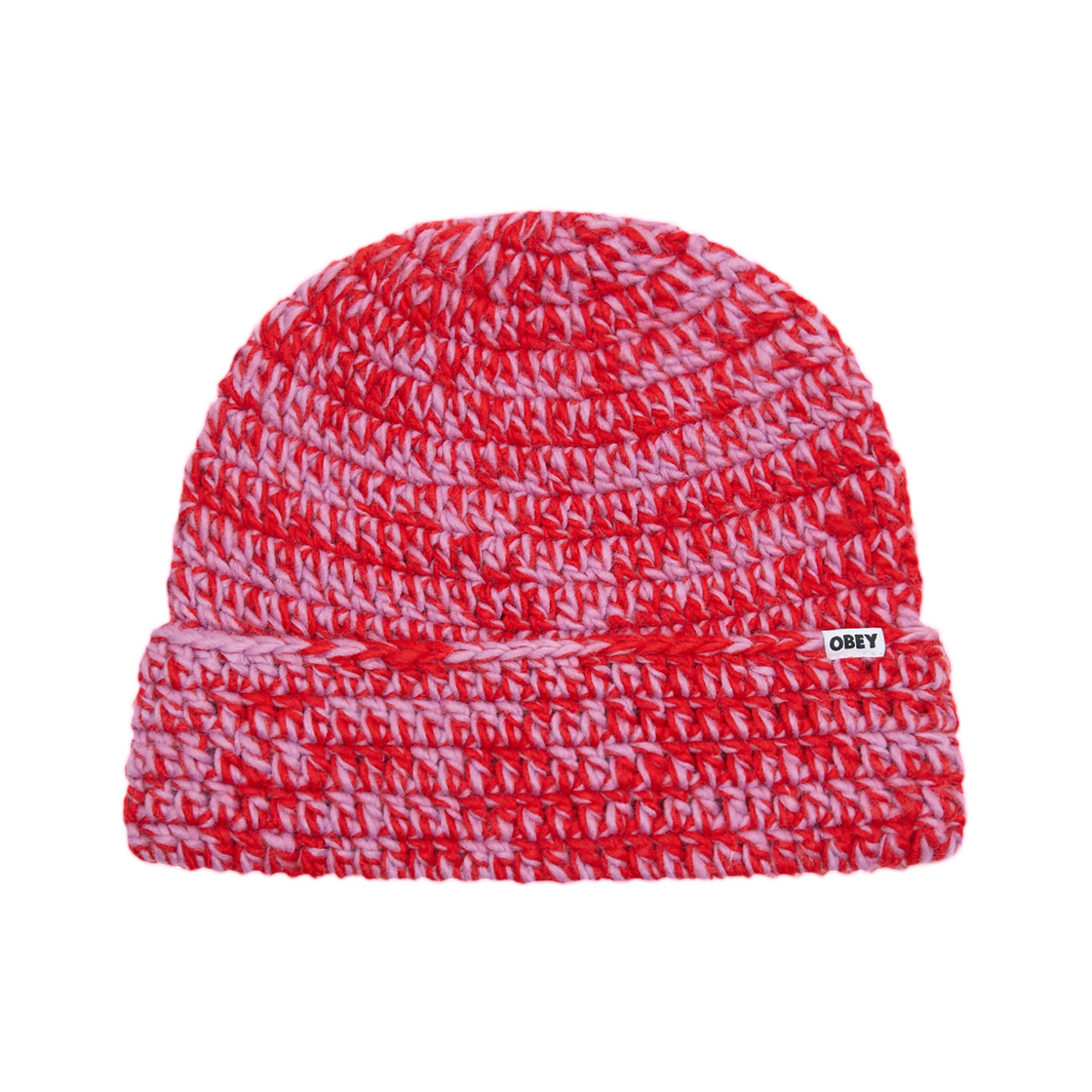 100030250 Obey Desmond Crotche Beanie Salsa Multi