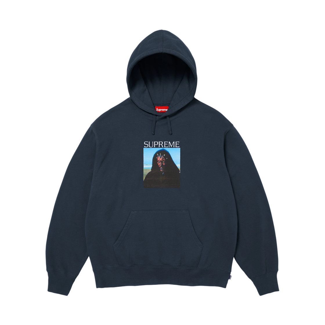 - Supreme Sith Hooded Sweatshirt Navy - 26FW