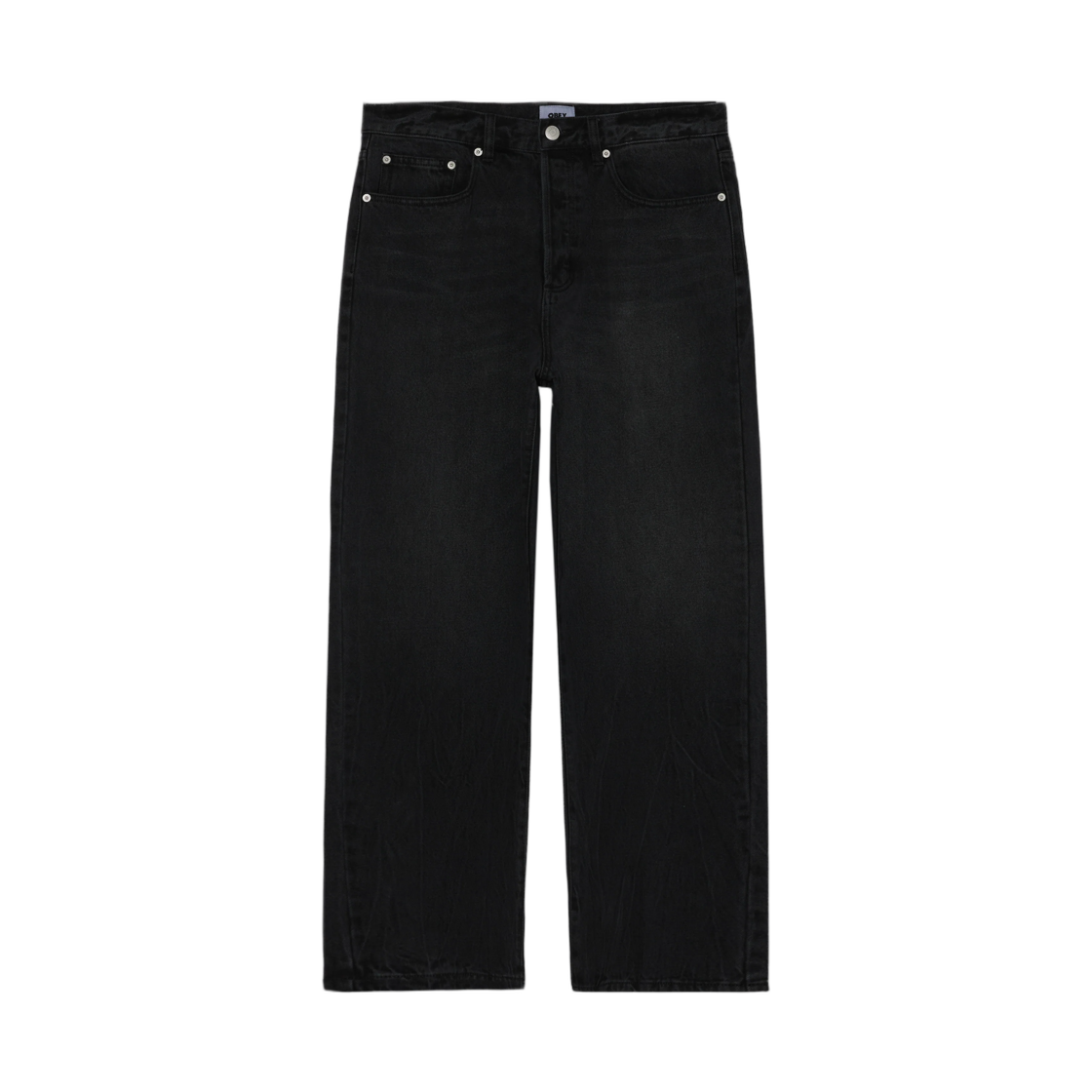 142010109 Obey Classic Baggy Denim Heavy Vintage Black