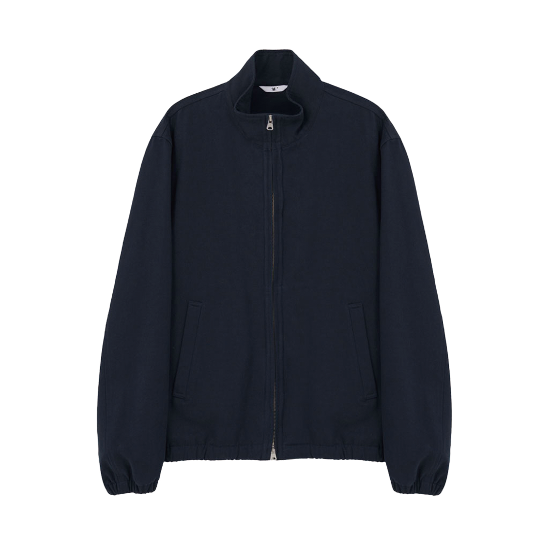 에스티유 시프트 하이넥 자켓 인 네이비(STU Shift High-Neck Jacket In Navy)