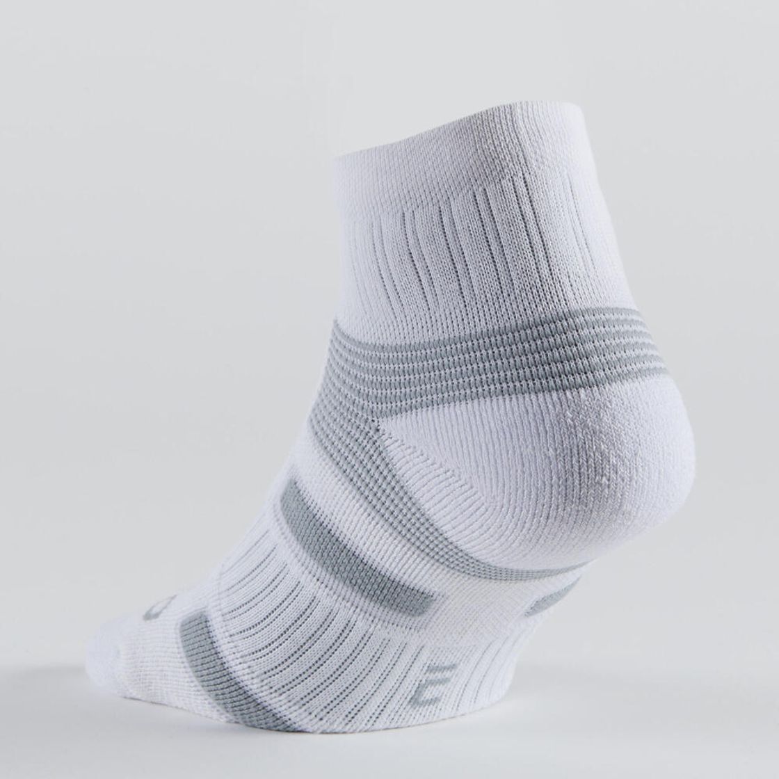 데카트론 라켓 스포츠 중목 양말 3켤레 RS 560 울트라 화이트(Decathlon Racket Sports Mid-Calf Socks 3 Pairs RS 560 Ultra White) - 2