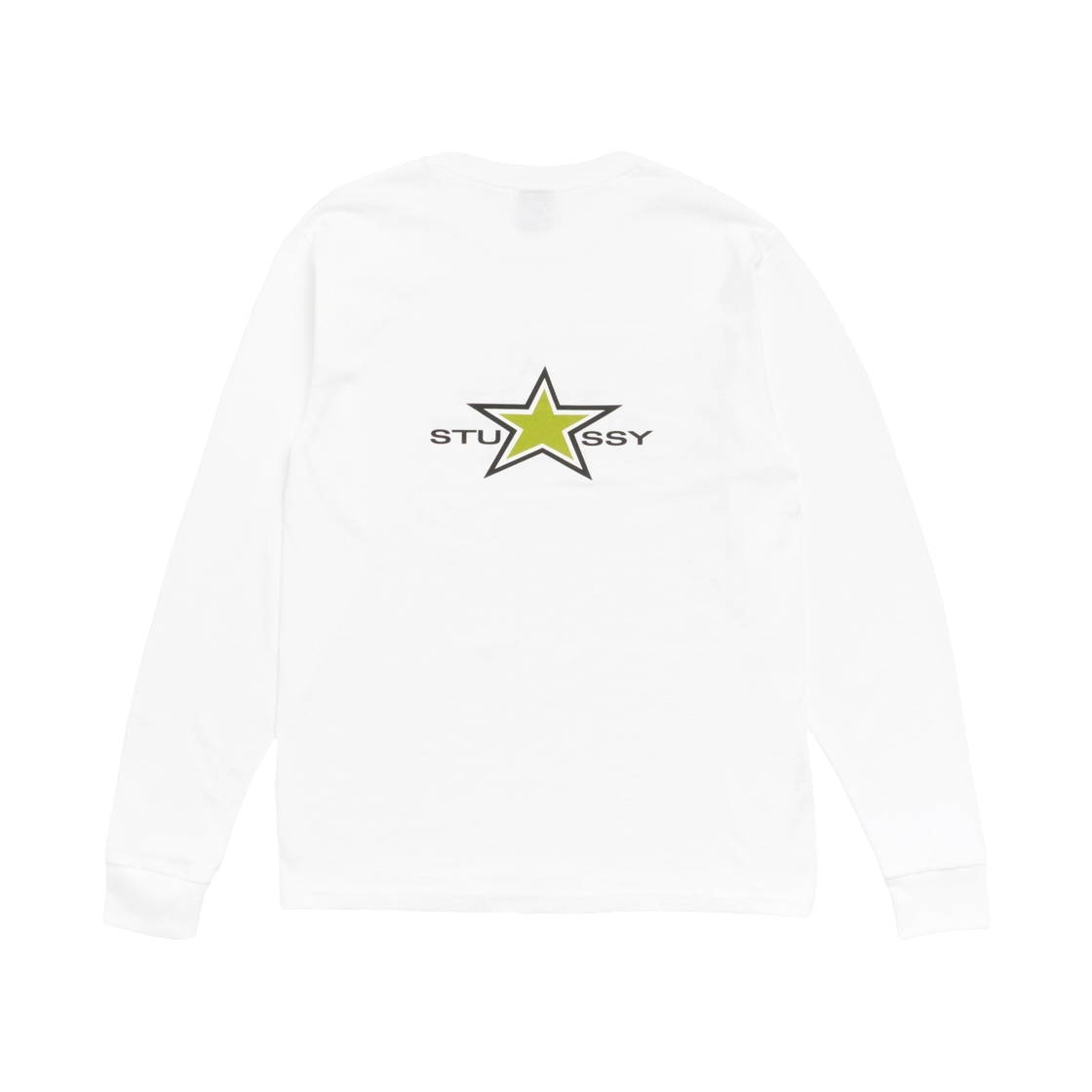 스투시 스타 롱슬리브 티셔츠 화이트(Stussy Star LS T-Shirt White) - 2
