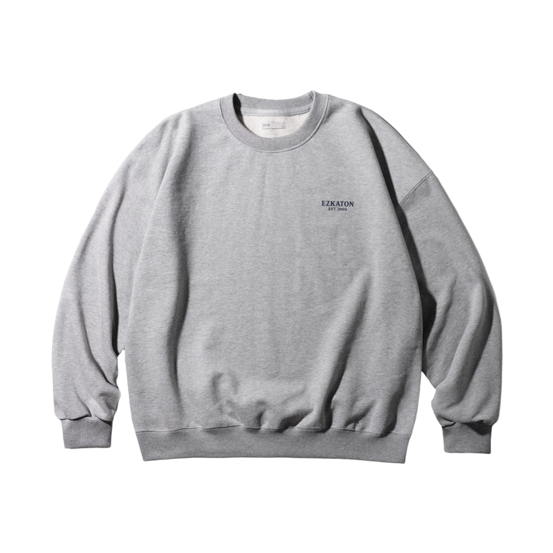 JUMT6900_gray_29 EZKATON Balance Code Heavy Cotton Sweatshirts Gray JUMT6900