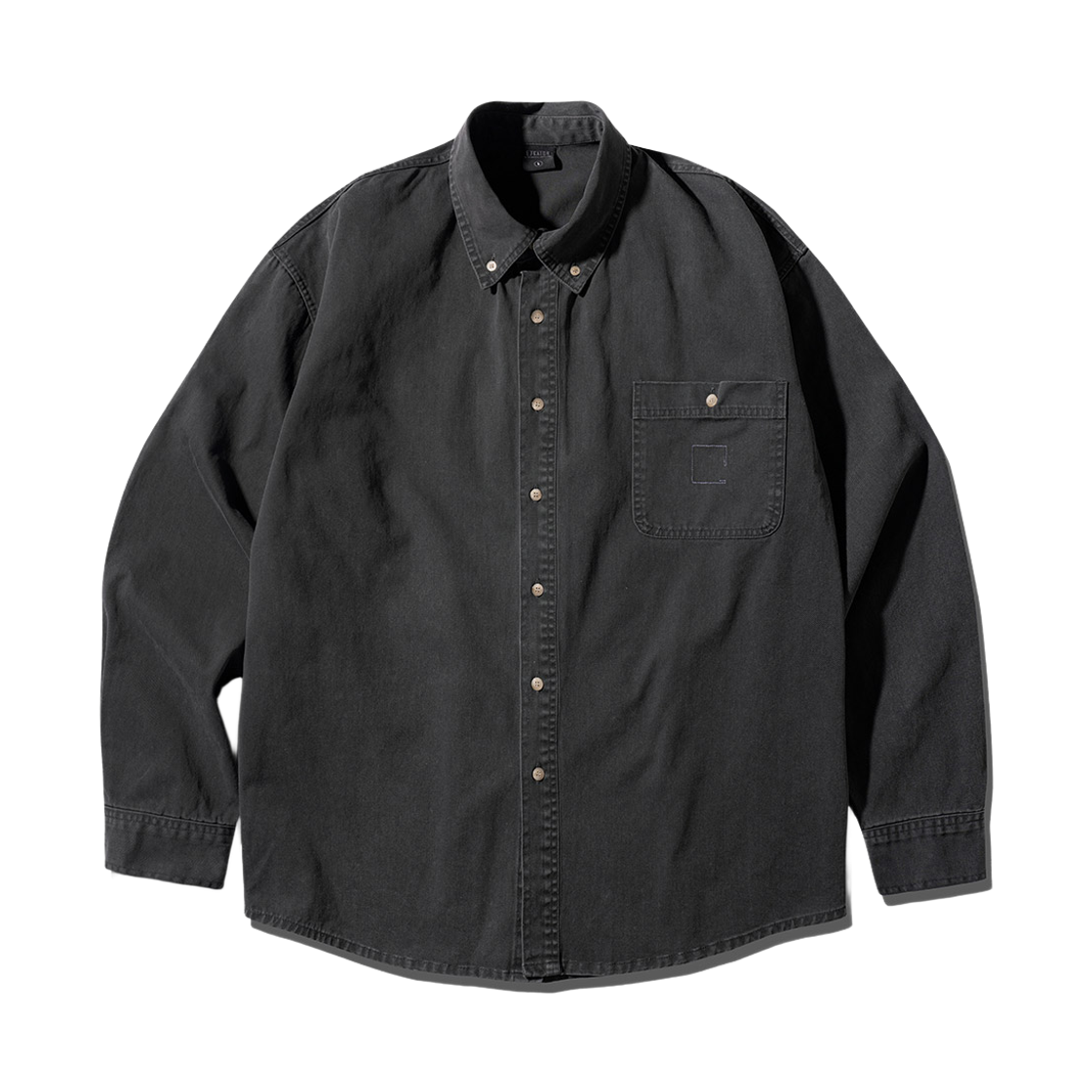 KMLS6867_Deepgray_29 EZKATON Recycle Shirts Deepgray KMLS6867