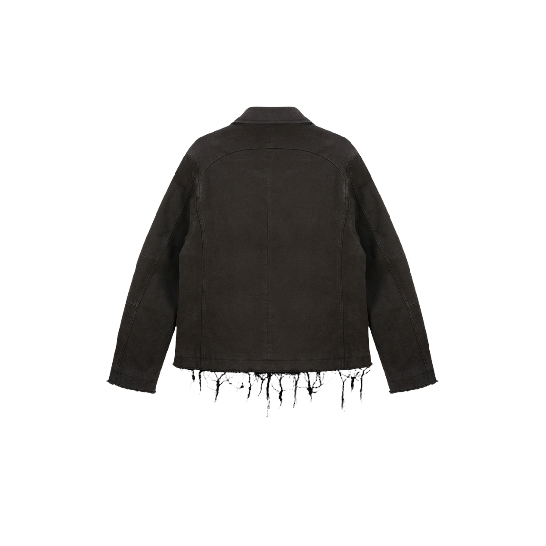 베이컨트 아카이브 레븐 코튼 더블 피코트 블랙(Vacant Archive Men Leven Cotton Double Pea Coat Black) - 2