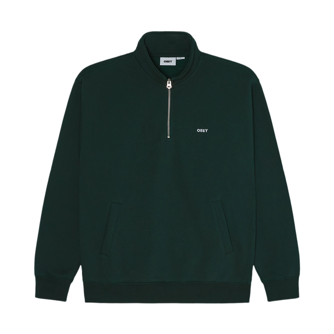 111620098 Obey Established Works Bold Mockneck Green Gables