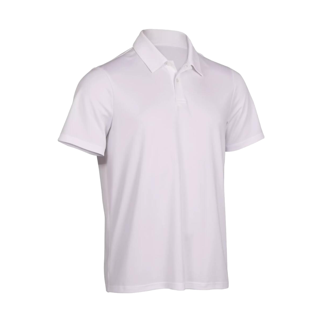 데카트론 남성 테니스 폴로 반팔 셔츠 에센셜 100 울트라 화이트(Decathlon Men's Tennis Short Sleeve Polo Shirt Essential 100 Ultra White)