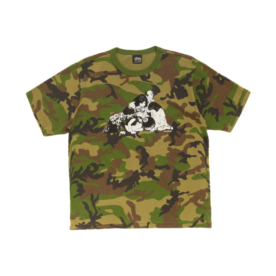 1905205 Stussy Kids T-Shirt Camo