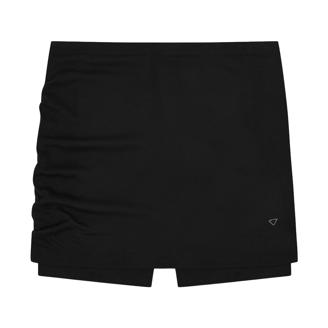베리시 이즈핏 드레이프 스코트 레깅스 블랙(Verish EASE FIT Draped Skort Legging Black) - 1