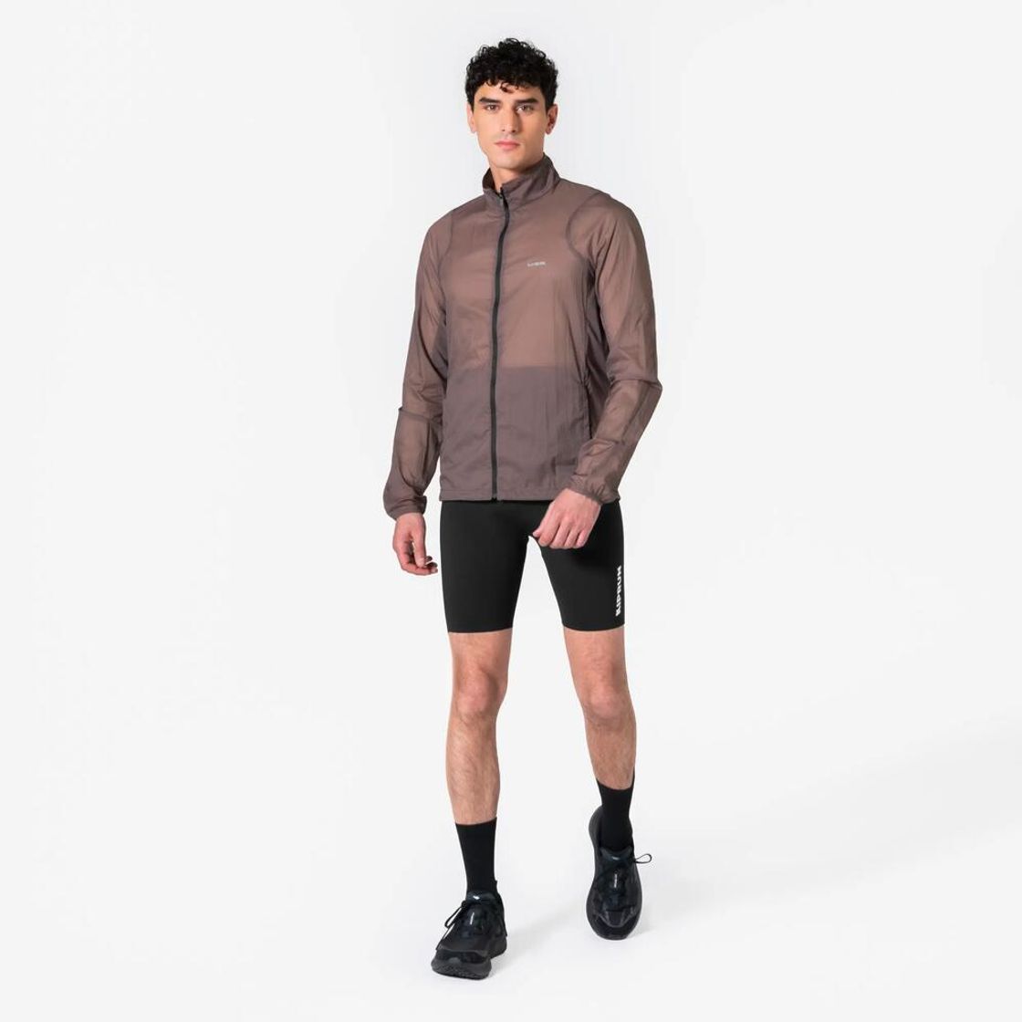 데카트론 남성 울트라라이트 러닝 윈드 자켓 런 500 쿼츠 브라운(Decathlon Men's Ultralight Running Wind Jacket Run 500 Quartz Brown) - 2